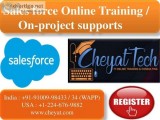 SFDC online training and job support by cheyat tech