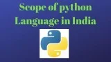 Scope of Python Language in India