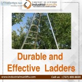 High Performance Retractable Ladder Caged Ladders and Heavy Duty