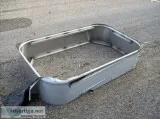 48 Units - Stainless Steel Gas Pump Island Curb