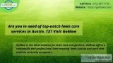 Are you in need of top-notch lawn care services in Austin TX Vis