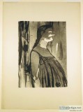 Madame Abdala Original Lithograph by Toulouse-Lautrec