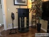TV STAND ( BLACK )