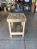 hand built night stand