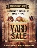 Spring Clean-Out Garage Sale