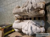 Stone Sentinel Lions (set of 2)