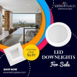 Replace Your Old Tradittional Lighting Fixture With LED Downligh