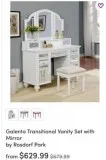 Vanity wmirrors