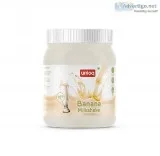 Unloq Banana Premix Milkshake Powder Natural Ingredients No Arti
