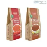 Unloq Tomato Clear and Hot and Sour Veg (No Onion Garlic) Instan
