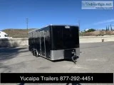 Pre-Owned 8.5x20 Cargo Express custom trailer  12K winch