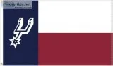 3 x5  Outdoor Nylon Spurs Texas Flag