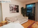Furnished private bedroom and bathroom