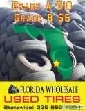 1000s of USED TIRES W H O L E S A L E Only GRADE A s 10 GRADE B 