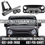 Jeep Parts Installation