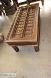 Antique Indian ChaiTable Jharokha Coffee Table