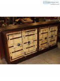 Rustic Doors Wooden Sideboard Console Vanity