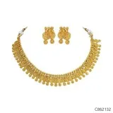 Catalog Name  Stunning Gold Plated  Necklace Sets