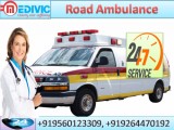 Affordable Road Ambulance Service in Muzaffarpur by Medivic Ambu