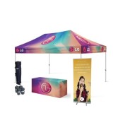 10x15 Pop Up Tents With Printed Graphics  Atlanta