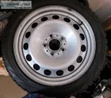 4 BMW Mounted Snow Tires