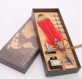 Shop for Luxury Calligraphy Feather Dip Fountain PenShoppySanta