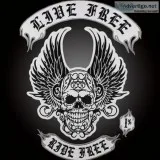 Get Custom Biker Patches at Affordable Price - Advantage Embroid