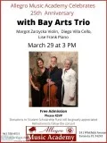 25th Anniversary Concert with Bay Arts Trio