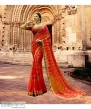 Shop for latest Brasso Sarees for Wedding online at Mirraw