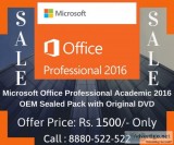 Microsoft Office Professional Academic 2016 OEM Sealed Pack with