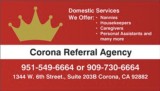 House cleaning and babysitters Call today 951-549-6664