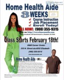 CHHA TRAINING AVAILABLE