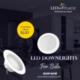 Enhance Your Indoor Areas By Using LED Downlights From LEDMyplac