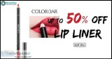 Up to 50% Off Lip Liner at Colorbar Cosmetics