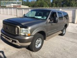 03 Green Ford Excursion Ltd. 4X4 7.3L PSD 215k miles Very good c