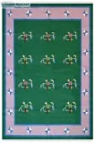 FLORAL SERIES FLAT WOVEN WOOLEN DHURRY