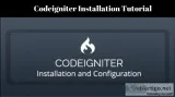 Codeigniter Installation Tutorial
