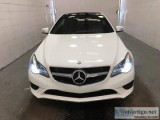 2016 MERCEDES BENZ E400 COUPE RED INTERIOR