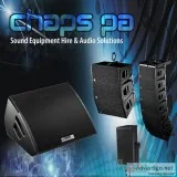 PA Hire from Chaps-pa.co.uk