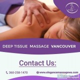 Deep tissue massage Vancouver