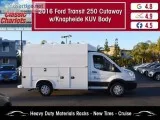 Used 2016 Ford Transit Cutaway 250 wKnapheide KUV Body for Sale 
