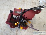 Electric chain saw sharpener