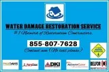 Water and Flood Damage Repair Services.