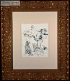 The Declaration (1898) Original Lithograph by Toulouse-Lautrec