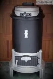 coal-wood stove WARM MORNING vintage gem
