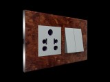 Simon Timber Switches ( Mahogany  Dark Walnut  Red Oak )