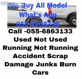 Cars wanted used damage junks all model 