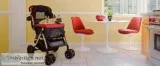 Buy a Comfortable Red Pet Stroller From Pet Rover