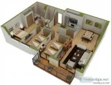 3D Architectural Floor Plan Services - Building Information Mode