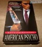 American Psycho - Horror Film VHS Tape 1997 Unrated Version - Ca